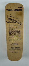 Talon 9โ Wood Tailor Clapper Pressing Aid Textron Sewing Vintage Made In USA