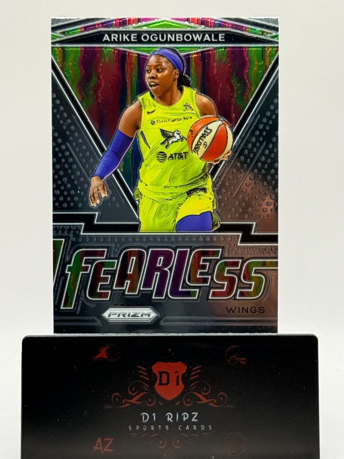 2021 Panini Prizm WNBA - Fearless - Arike Ogunbowale #10