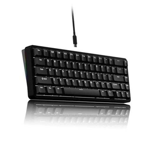 Chilkey ND65 Wired Aluminum 65% Compact Mechanical Gaming Keyboard