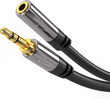 – 5 M Cavo Di Prolunga Jack 3,5 Mm (Cavo Di Prolunga Aux, Audio Stereo Connettor