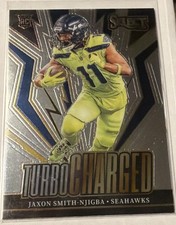 2023 Panini Select Turbocharged Jaxon Smith-Njigba #TUR-JAN Rookie RC Seahawks