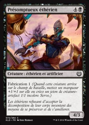 Magic MTG TCG Kaladesh 2016 Ambitious Aetherborn 72/264 French