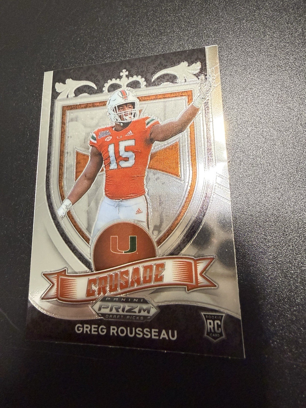 2021 Panini Prizm Draft Picks - Crusade Greg Rousseau #179 (RC)
