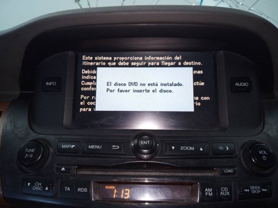 GPS NAVIGATION SYSTEM / 2492709 FOR HONDA FR-V BE 2.2 CTDI COMFORT