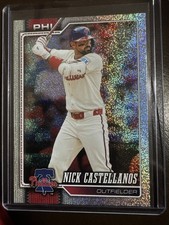2026 Topps Series 1 Sand Glitter Nick Castellanos Phillies