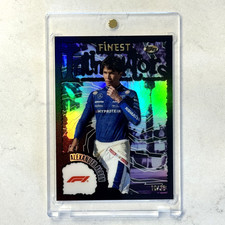 2024 Topps Formula 1 F1 Alexander Albon Finest Intimidators Black Refractor /25