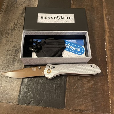 BENCHMADE KNIVES USA 710FE-24 MCHENRY WILLIAMS SEVEN TEN MILLED ALUMINUM KNIFE