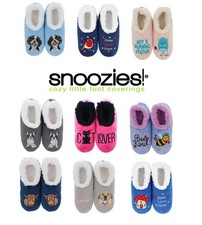 Snoozies Pairable Sherpa Fleece Ladies Slipper Socks - Assorted Designs