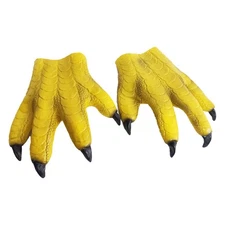 Halloween Parrot Paw Claw Gloves for Stage Performance Carnival Role Playing