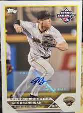 2023 Topps Pro Debut Autographs - Jack Brannigan #PD-12 (NM) Free Rtns