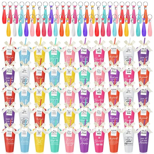 50 Sets Employee Appreciation Gifts Bulk 24oz Plastic Thank You ...