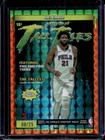 2025 Topps Chrome Joel Embiid Refractors Orange Geometric (RAW)