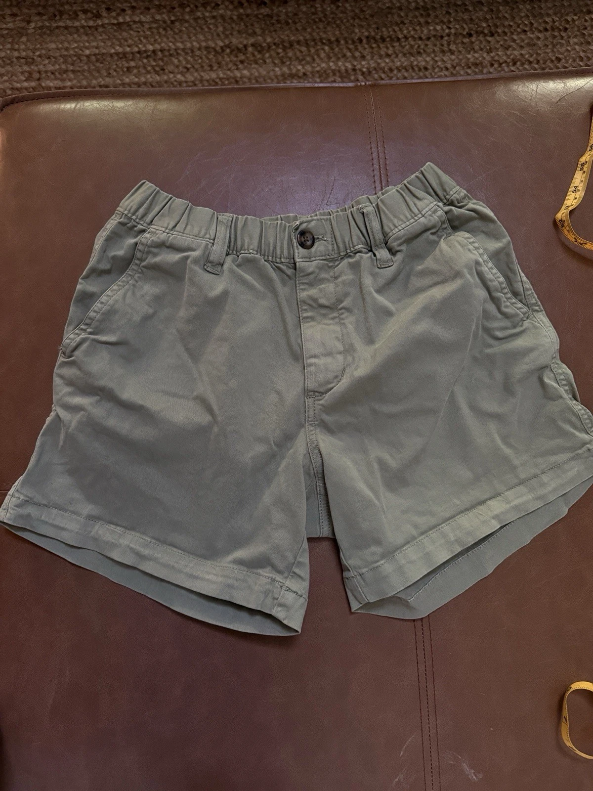 Bearbottom Medium 5.5" Chino Shorts Mens Olive Green Stretch Casual Gorpcore