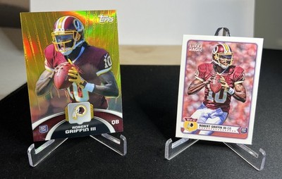2x Cards 2012 Topps Magic Mini RC #100 Robert Griffin III Washington Plus Gold