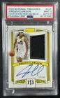 JORDAN CLARKSON PSA 9 2024-25 PANINI NATIONAL TREASURES CLUTCH FACTOR AUTO 15/49