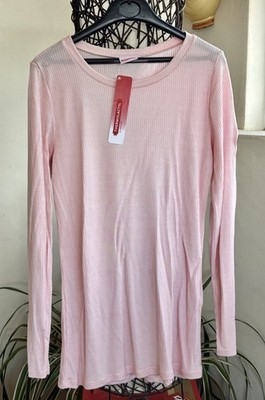 Damart Thermolactyl feiner, rosa Pullover Gr. S Langarm