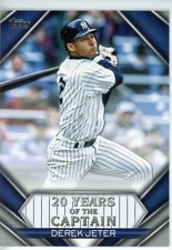 2020 Topps Update Series - 20 Years of the Captain Derek Jeter #YOC-96