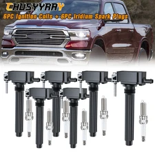 For 2014-2019 Jeep Cherokee V6 3.2L Ignition Coils & Spark Plugs UF648 6pcs