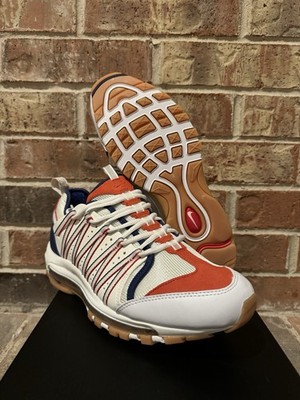 New 9.5 Nike Air Max 97 Haven Clot Red White Blue Olympic Team USA Gum Running