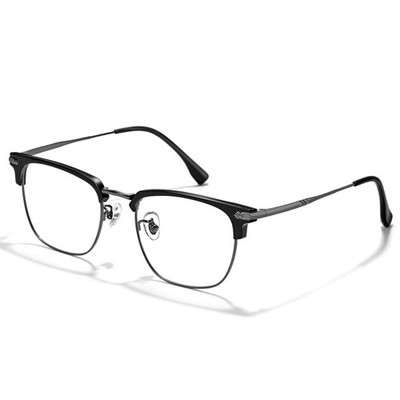 ZanyLen Blue Blocker Glasses for Men Metal Browline Computer Gaming Glasses W...