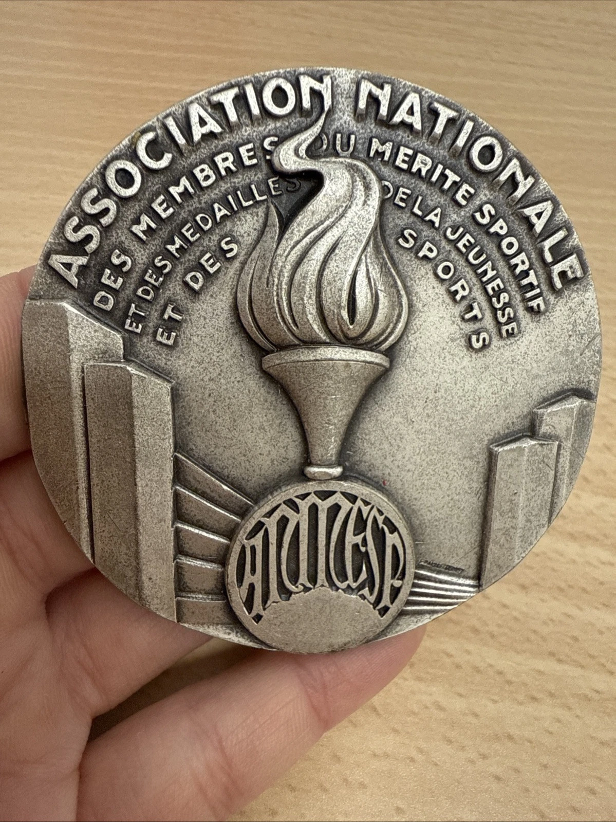 Médaille Association Nationale Des Membres Du Mérite Sportif