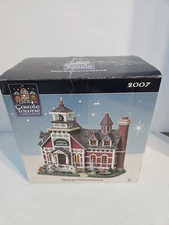 RARE 2007 Lemax Carole Towne Phillips Elementary School Christmas Village READ**