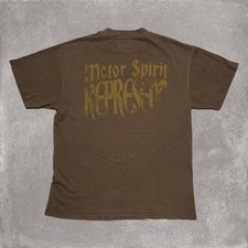 Represent Small Motor Spirit Vintage Brown Oversized Tee