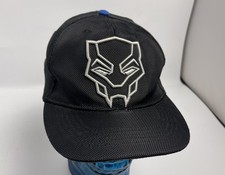 Black Panther Marvel Youth Hat 54cm Disney Embroidered Cap Snapback