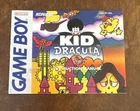 Kid Dracula Nintendo Game Boy Manual