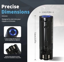 BaByliss Pro FXONE Replacement Battery FXBB24 Trimmer 3 Pack W/LED INDICATOR