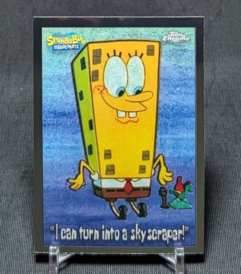 #ad #ad I Can Turn Into A Skyscraper 2025 Topps Chrome SpongeBob SquarePants 25th #175 $1.99