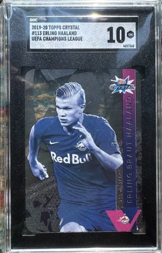 2019-20 Topps Crystal UCL - Erling Haaland #113 (RC)