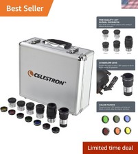 Accessory Kit with Five 1.25" Plossl Eyepieces, 2x Barlow and Filter Set