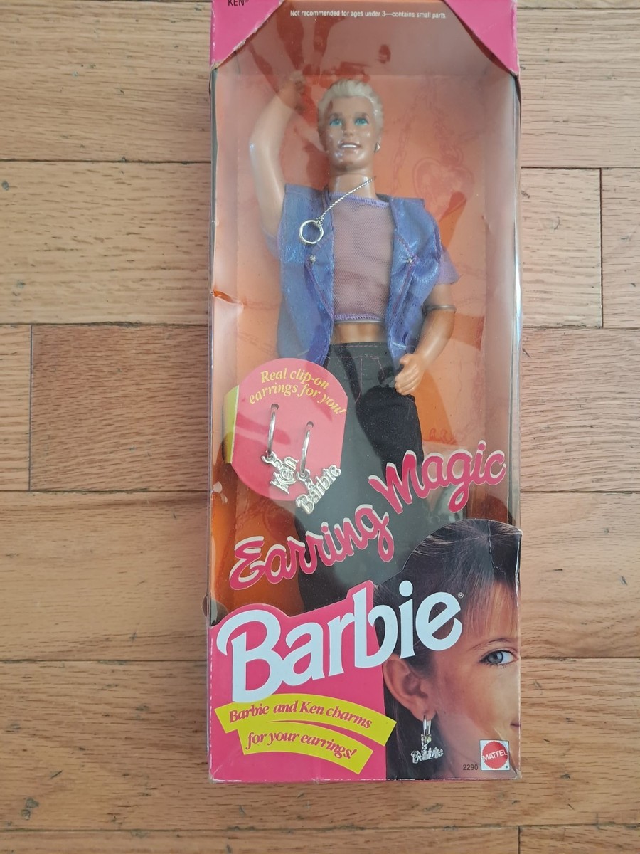 Mattel 2290 Earring Magic Ken Doll (1992) for sale online