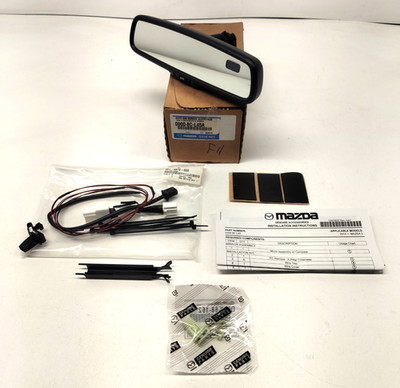 New OEM GENTEX Rear View Mirror Auto Dim Compass GENK651 GNTX-651 red display