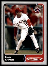 Kevin Appier 2003 Topps Total #289 Angels MLB READ FREE SHIPPING AutographDen