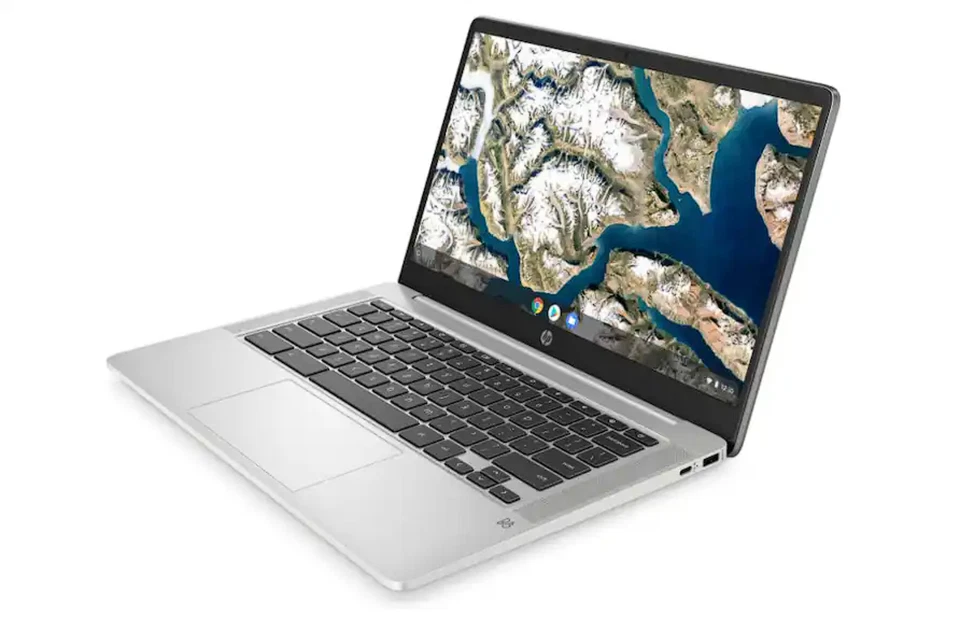 HP Chromebook 14" Intel Pentium N5030 4GB RAM 128GB eMMC Chrome OS 14A-NA0062TG - Image 4 of 4