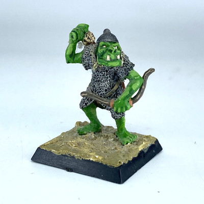 Orc Archer - Orcs & Goblins - Warhammer Fantasy Classic Metal  X4064
