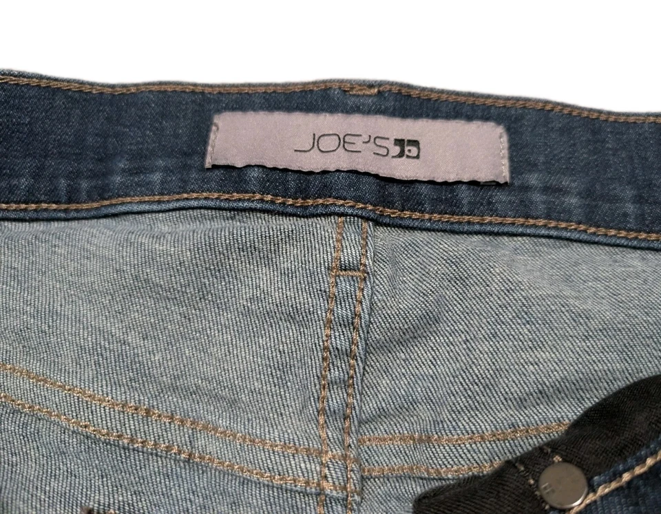 Pantalones de mezclilla Joes para hombre 32 (32x32) rectos ajustados tiro medio lavado oscuro elásticos Foto 4 de 4