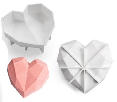 8 Inch 3D Heart Shaped Cake Mousse Module Mold | eBay Australia