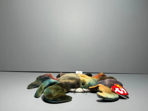 "Claude" the Crab (1996) Ty Beanie Baby - Vintage Plush Toy