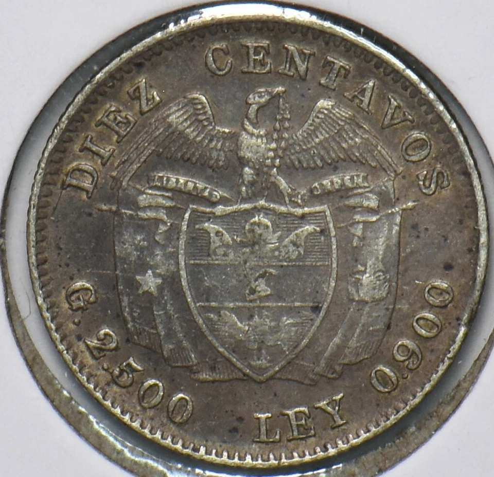Colombia 1958 10 centavos águila animal 193944 envío combinado Foto 2 de 2
