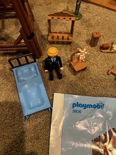Vintage Playmobil Fort Glory Set 3806 Creative Play, Educational Gift, 80s - Picture 17 of 23