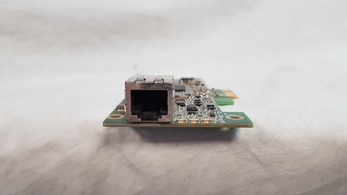 MISSING BRACKET! HP Broadcom 430654-001 1GB RJ45 PCI-E x1 Ethernet Lan Network A - Picture 5 of 9