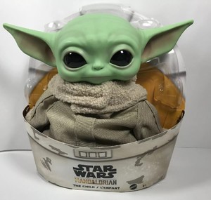 Star Wars Mandalorian The Child Baby Yoda 11 Inch Plush Doll 887961938814 Ebay