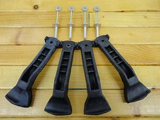 SKI DOO NEW HOOD STRAP PANEL LATCH KIT REV MXZ GSX GTX OEM 517302448 FOUR STRAPS