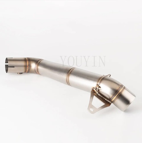 For Honda CBR1000RR 2008-2016 Motorcycle Exhaust System Mid Link Pipe Slip-on - Picture 5 of 5