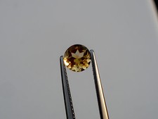 Citrine Round Loose Faceted Natural Gem 6mm