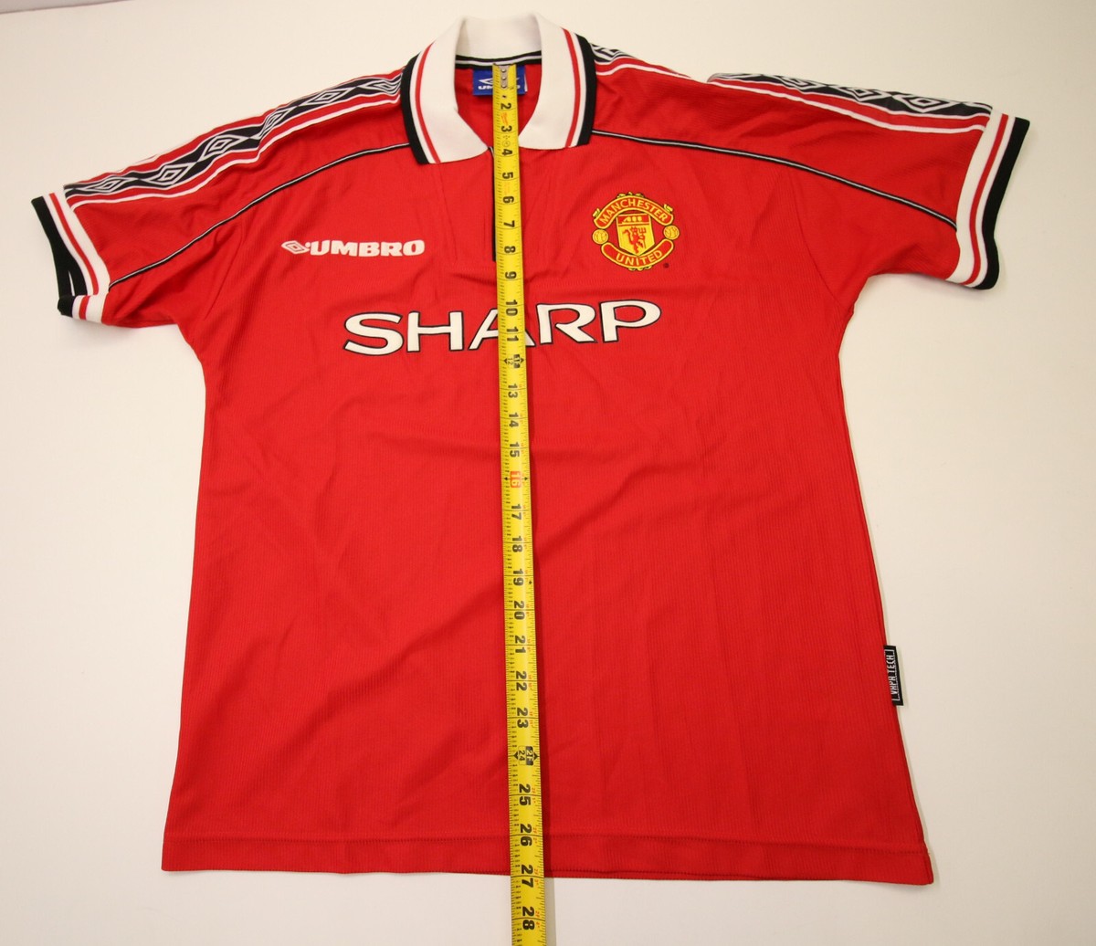 Vintage Manchester United Soccer Jersey Mens M Umbro SHARP Vintage Manchester United Soccer Jersey Mens M Umbro SHARP