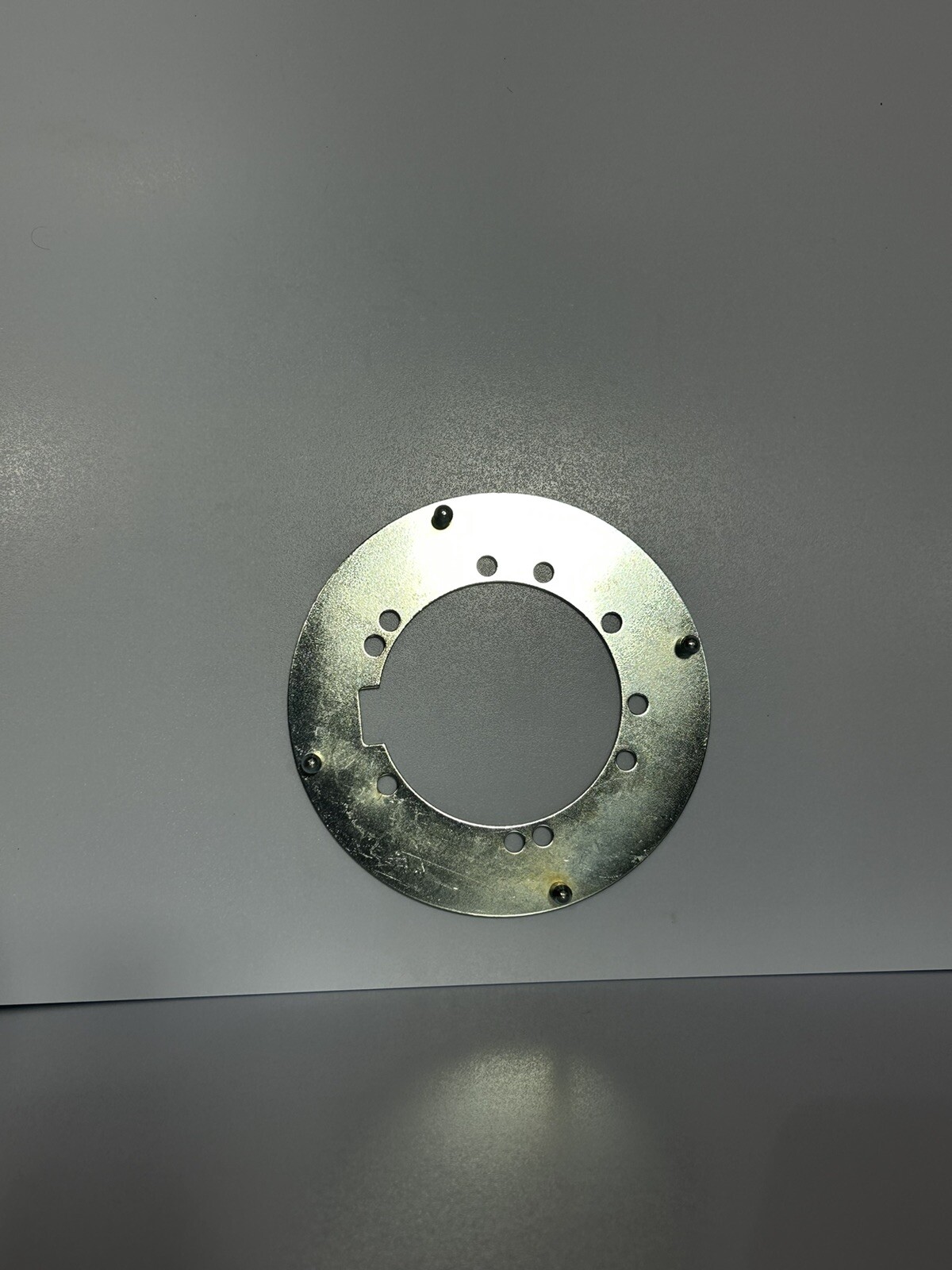 Set of 4 Universal Trailer Hubcap Mounting Adapter With Notch For8 inch